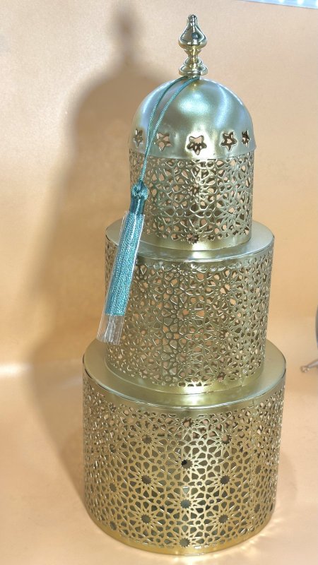 فانوس شكل مآذنة 