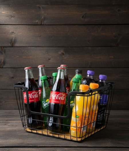 سلة معدن طبقات مع قاعدة خشب