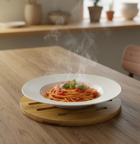 كوستر خشب دائري