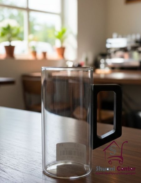 مج زجاج شفاف  ثلاث احجام