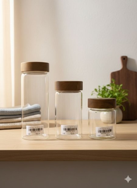 مرتبانات زجاج