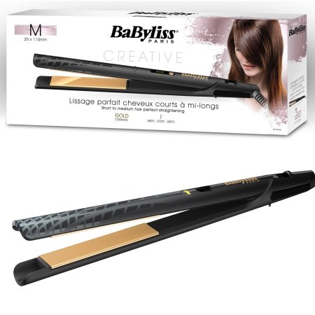 BABYLISS 24mm Gold Ceramic Hair Straightener 