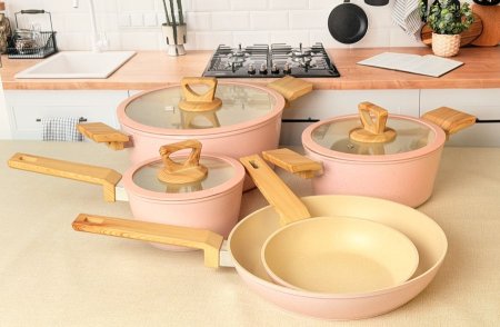 طقم طناجر جرانيت