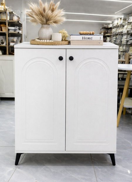 خزانة احذية لون ابيض