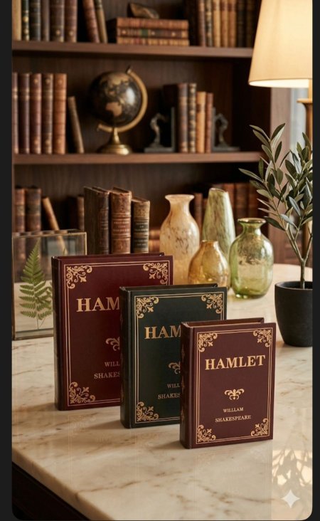 طقم كتب ديكور