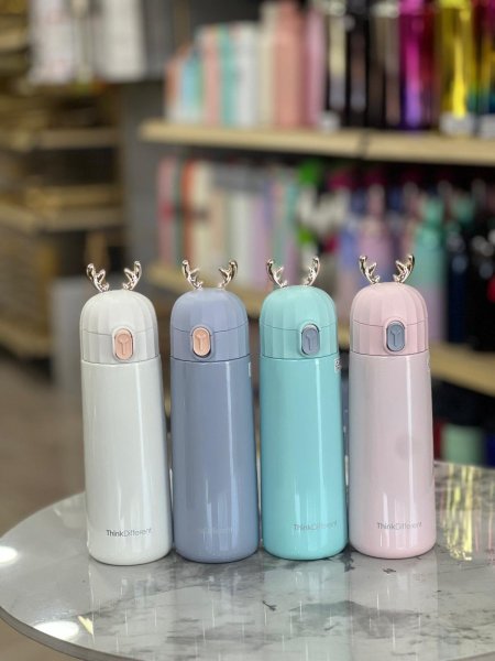 مطرة سخن مع مصاصة قرن غزال