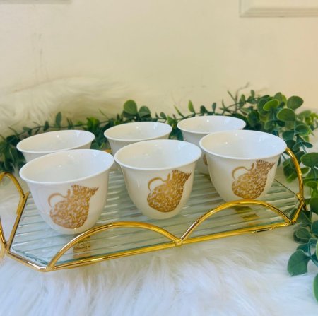 طقم فناجين ساده