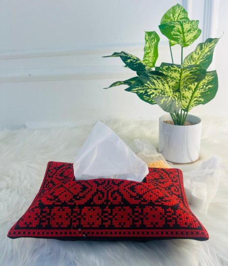 علبة محارم خياطة مميزة وفريدة من نوعها