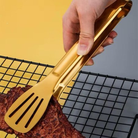 ملقط ذهبي اللون مميز وفخم ومتعدد الاستخدام