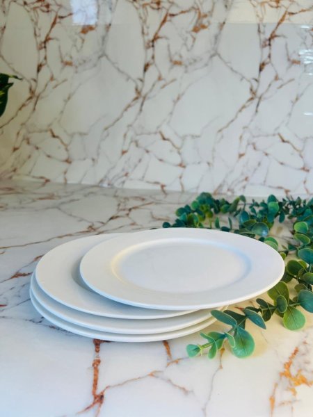 صحن تقديم مميز مناسب للمطاعم متعدد الاستخدامات واضافة جميلة ولطيفة على طاولة السفرة