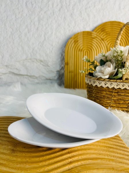 صحن ميلامين مجور مميز وانيق عملي ومتعدد الاستخدام وضد الكسر