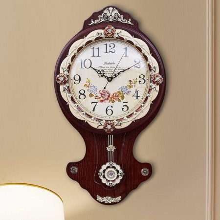 ساعة كلاسيك انيقة بأرقام وفخمة تنقل منزلك للفخامة