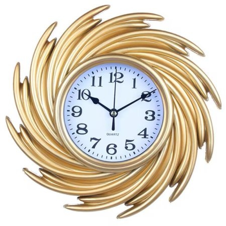 ساعة حائط ذهبية فخمة ومميزة لاصحاب الذوق الرفيع