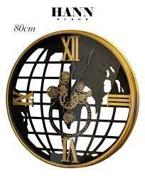 ساعة حائط حجم كبير مميزة وفخمة لاصحاب الذوق الرفيع