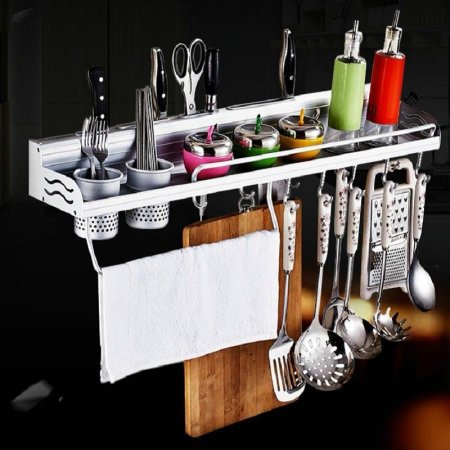 رف جلي معلق المنيوم مميز جدا وأنيق ومتعددة الاستخدام