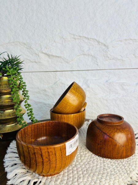 زبدية خشبية مميزة وانيقة وفخمة واضافة جميلة لطاولتك