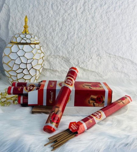 اعواد بخور وردة الصندل الفواحة العطرية الفخمة