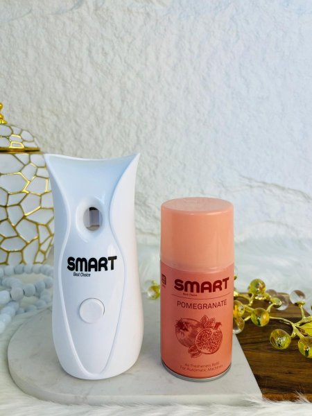 بخاخة ومعطر جو الكترونية مميزة وانيقة وعملية وسهلة الاستخدام من ماركة smart