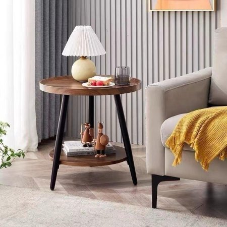 طاولة خشبية باطار حديدي متين وقوي مميزة وانيقة وفخمة واضافة جميلة لبيتك