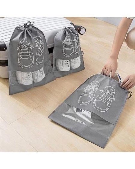 كيس قماشي حافظ للأحذية يحافظ عليها من الأتربة ويساهم في تنظيمها بشكل مرتب