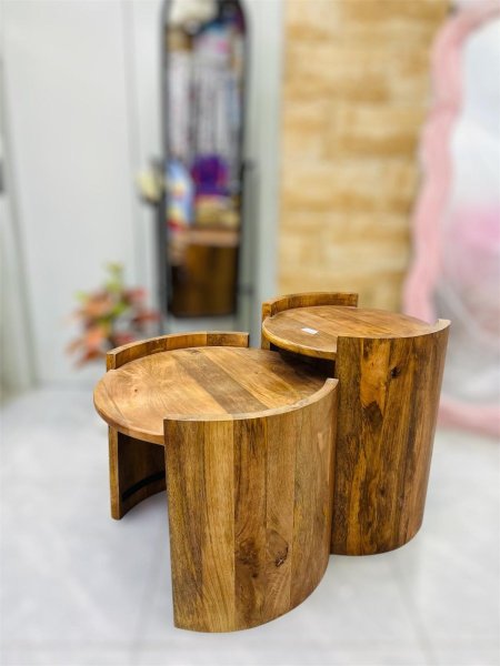 طقم سكملات هندي خشب طبيعي مميز وثقيل جدا لاصحاب الذوق المميز والمختلف