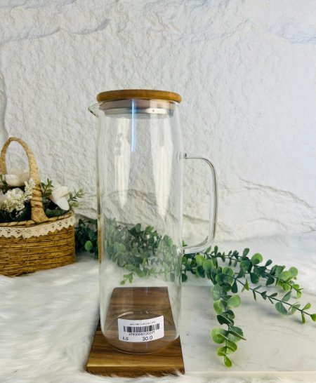 شاف زجاجي مميز بغطاء خشبي عملي وسهل الاستخدام وفخم وراقي جدا