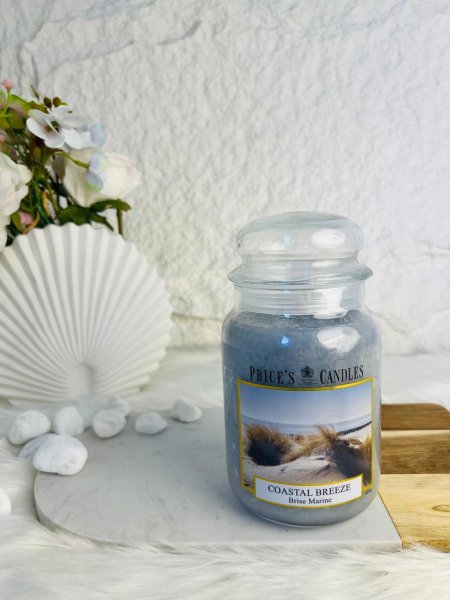 شمعة عطرية برائحة نسيم الساحل المميزة و الفواحة جدا