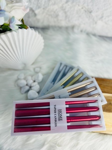 اصابع شمعية مميزة وانيقة وفخمة ومتعددة الالوان