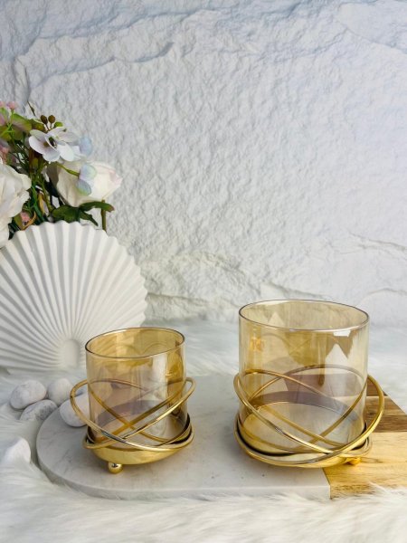 قطعة ديكور حامل شمع انيقة وعصرية تناسب جميع الاذواق