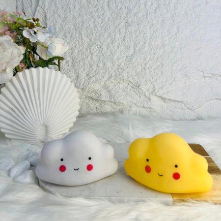 سهراة اطفال مضيئة على شكل غيمة ممميوزة وعصرية تناسب جميع الاذواق