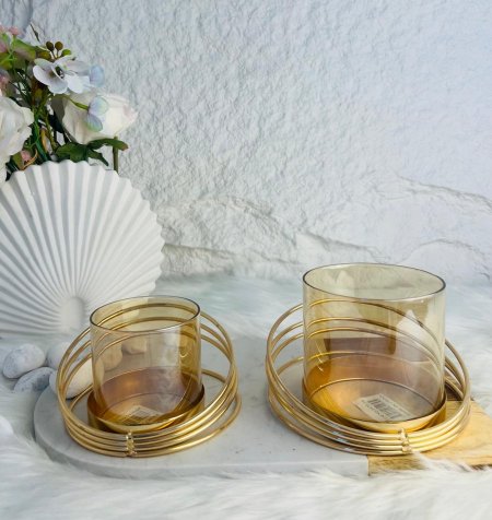 قطعة ديكور حامل شمع انيقة وعصرية تناسب جميع الاذواق