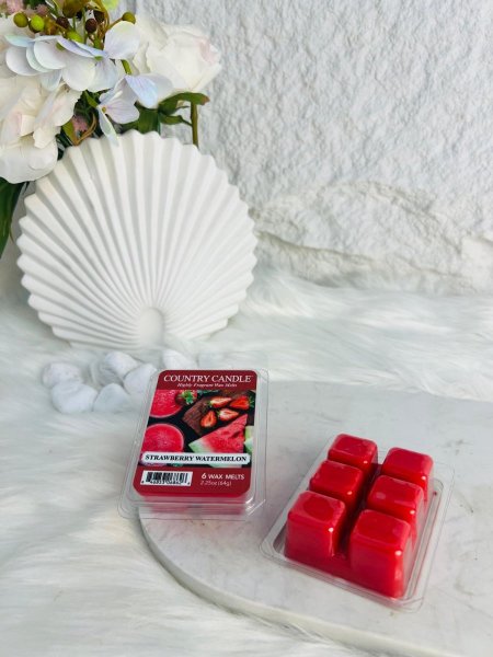 شمع عطري بنكهة الفراولة والبطيخ  متعدد الاستخدام ذا رائحة فواحة وزكية لاصحاب الذوق الرفيع