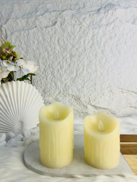 شمع الكتروني مضيء جذاب ومميز لاصحاب الذوق الرفيع