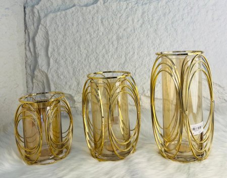 فائزة ذهبية متعددة الاحجام فخمة وأنيقة لاصحاب الذوق الرفيع