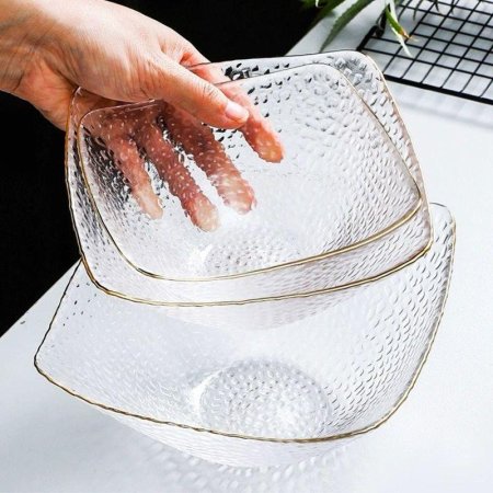 طقم زبادي تقديم مميزة بحز ذهبي لاصحاب الذوق الرفيع