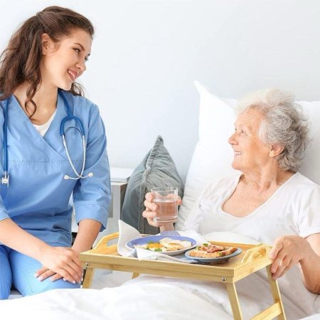 صنية خشبية مميزة مع ستاند انيقة وعصرية وعملية وسهلة الاستخدام