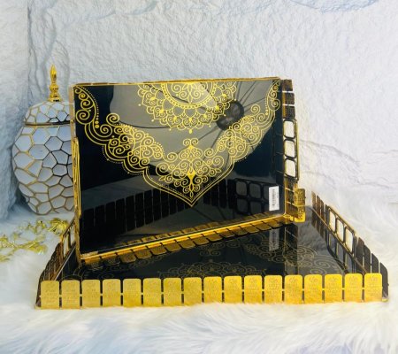 طقم صواني تقديم مميز وانيق وراقي جدا