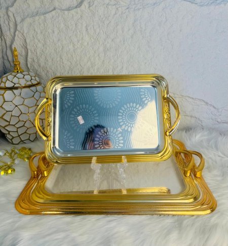 طقم صواني تقديم مميز وانيق وراقي جدا