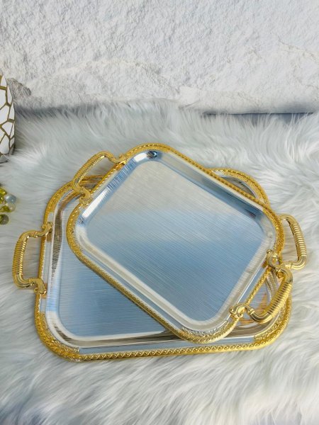 طقم صواني تقديم مميز وانيق وراقي جدا