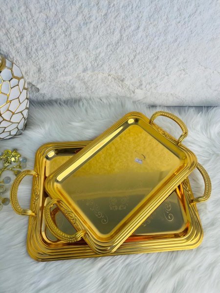 طقم صواني تقديم مميز وانيق وراقي جدا