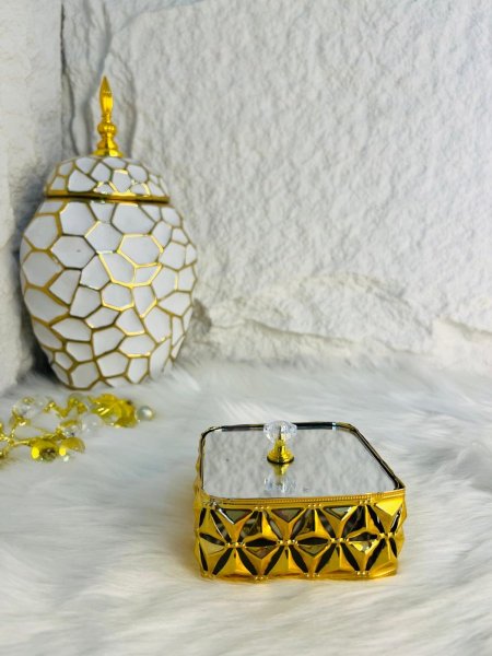 مضيفة ذهبية فخمة وأنيقة لاصحاب الذوق الرفيع