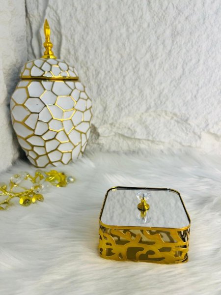 مضيفة ذهبية فخمة وأنيقة لاصحاب الذوق الرفيع