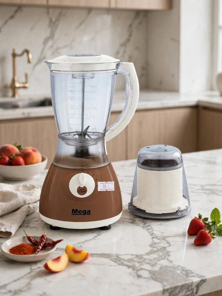 خلاط كهربائي Mega مع مطحنة