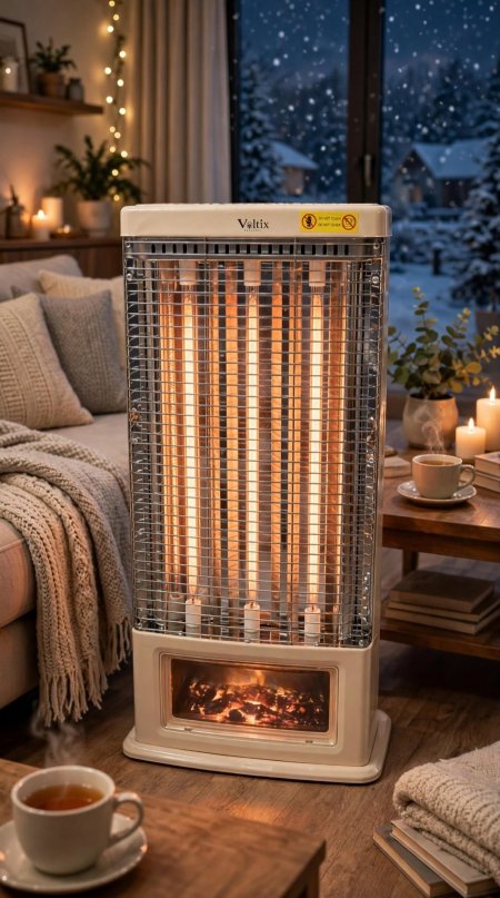 صوبة كهربائية + شاشة fire place