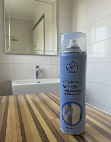 رغوة تنظيف الزجاج و المرايا