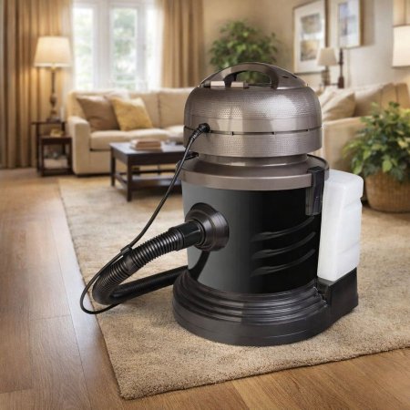 هي مكنسة السجاد طراز "ميجا" CC-5400.     الموديل: CC-5400 الوظائف: يمكن استخدامها لغسيل السجاد، والشفط الرطب، والتنظيف بالمكنسة الكهربائية الجافة. السعة: سعة مسحوق 7 لتر، وسعة خزان الماء المتسخ 10.5 لتر، وسعة خزان الماء النظيف 7 لتر. الضغط: ضغط المضخة 3 بار. الملحقات: تتضمن ملحقات لتنظيف السجاد والمفروشات.