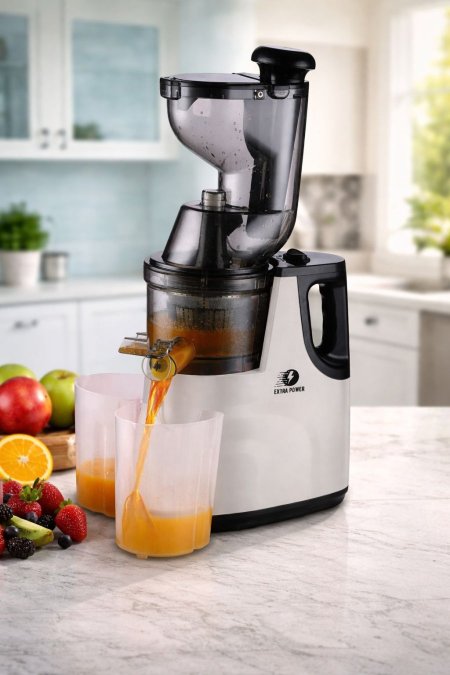 عصارة الفاكهة الكاملة بالعصر البارد من Wonderchef Regenta.