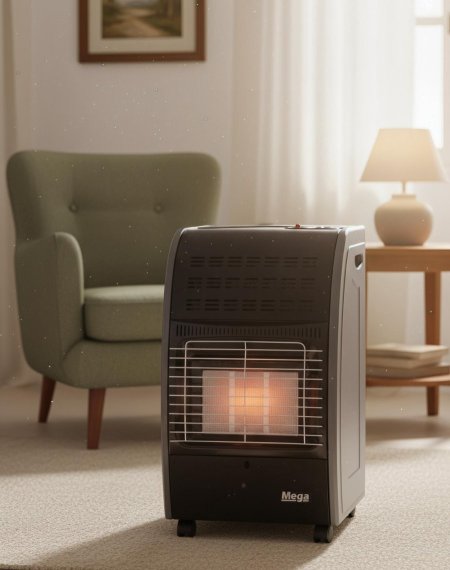 صوبة غازعملية و متينة وسهلة النقل اقتصادية بإستهلاك الغاز 3